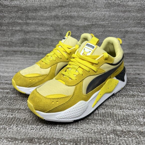 Puma RS-X Pikachu Pokémon Collaboration Yellow Black Men's 7.5 389541-01 - Picture 2 of 9